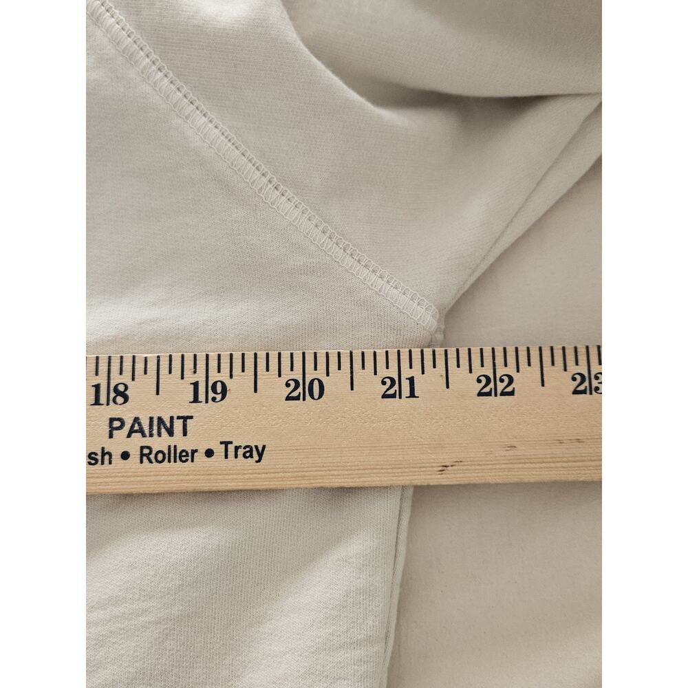 Clare V Oui Sweatshirt Size S/M Bone Cream Ivory - Picture 7 of 11